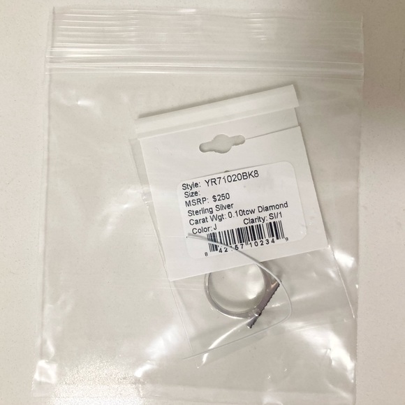 NEW! Black Diamond Cross Ring 8 - Picture 6 of 8